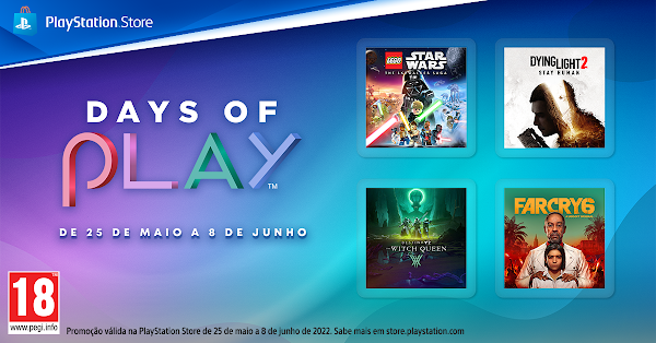 Aproveita os últimos dias da campanha Days of Play, que inclui ofertas para todos os jogadores