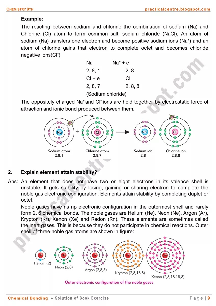 chemical-bonding-solution-of-text-book-exercise-9