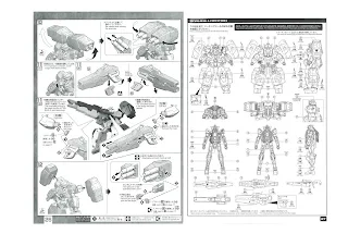 MANUAL BOOK MG 1/100 GN-005 Gundam Virtue & GN-004 Gundam Nadleeh, Bandai