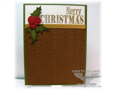 CraftyColonel Donna Nuce for Club Scrap Christmas Thyme bloghop.