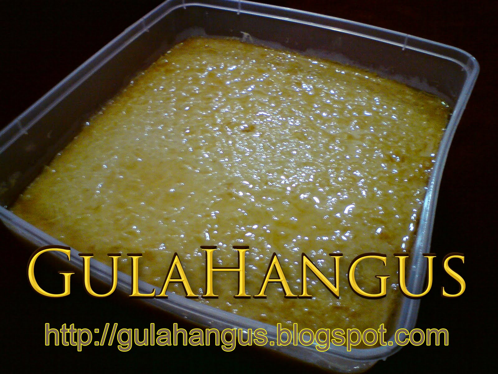 Gula Hangus ( 002177897 - D ): Apam Pelangi & Caramel 