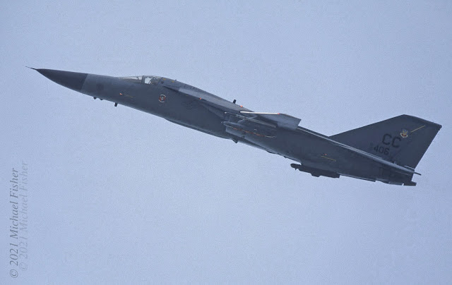 F-111F 70-2406 "CC" Blue  523FS USAF.