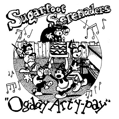 Sugarfoot Serenades, old time, Cartoon Dogs, Menace