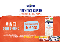 Logo Danone '' Vinci una spesa con Alpro '' : in palio buoni spesa Despar da 100 euro