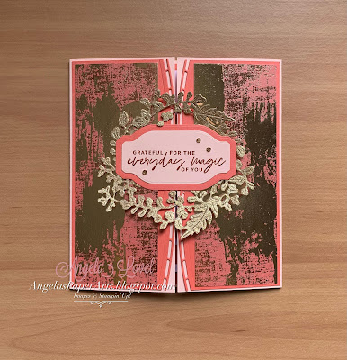 Angela's PaperArts: Stampin Up Something Fancy gatefold mother's day card
