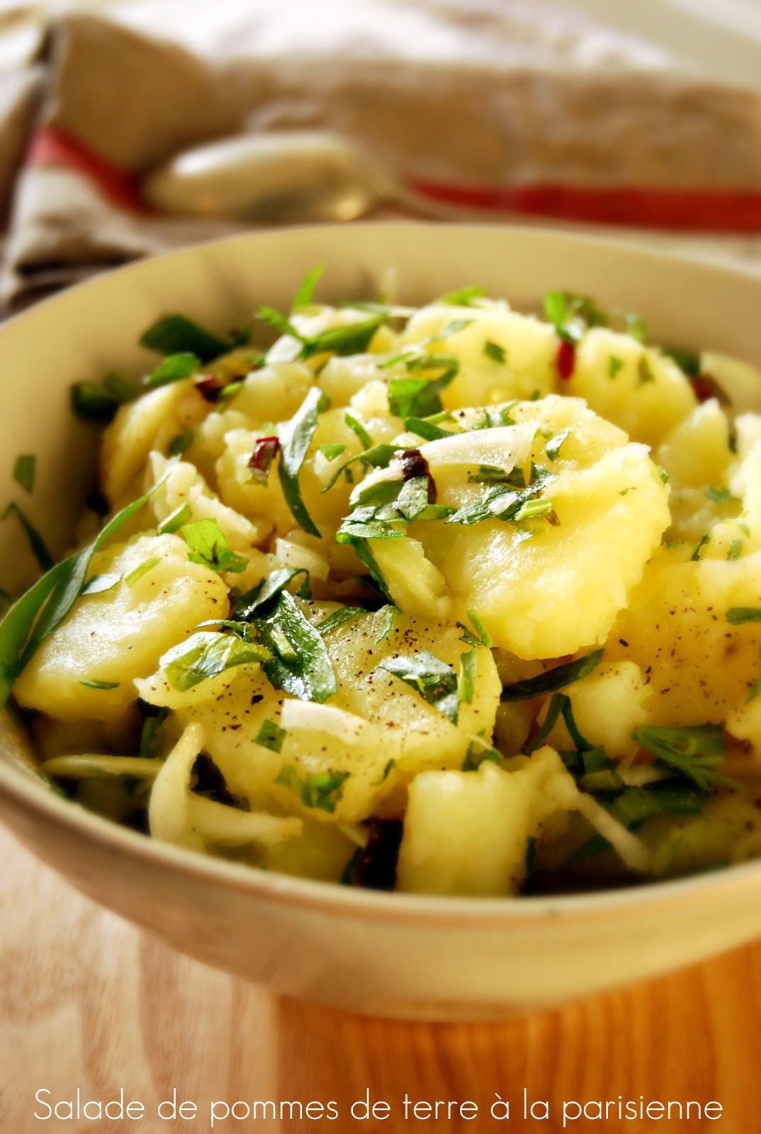 C Est La Crise Salade De Pommes De Terre A La Parisienne