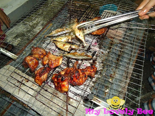 barbeque ayam dan ikan