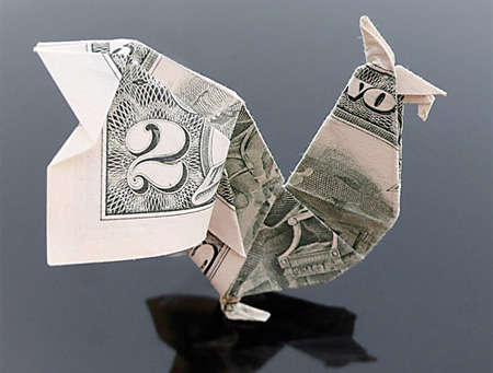 money origami