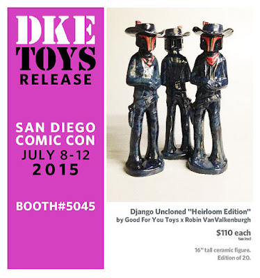 San Diego Comic-Con 2015 Exclusive “Heirloom Edition” Django Uncloned Star Wars Ceramic Figure by Good For Your Toys x Robin VanValkenburgh