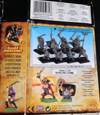 Talisman Warhammer Quest Adventurer Box Back