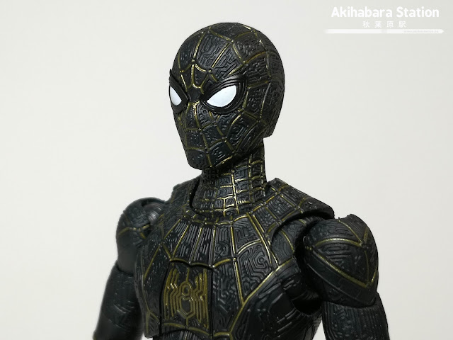 Review del S.H.Figuarts Spider-man Black & Gold Suit de No Way Home - Tamashii Nations