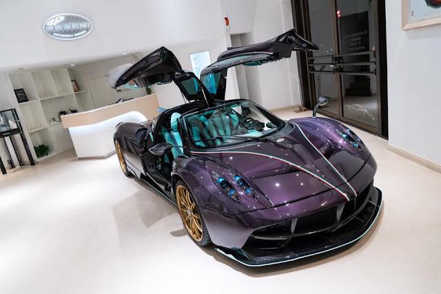 2016 Pagani Huayra Dinastia Purple Carbon