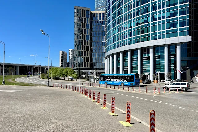 Пресненская набережная, Тестовская улица, Москва-Сити