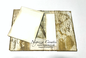 Nigezza Creates with Stampin' Up! My First Junk Journal: Making Envelopes With Hand Stained Paper