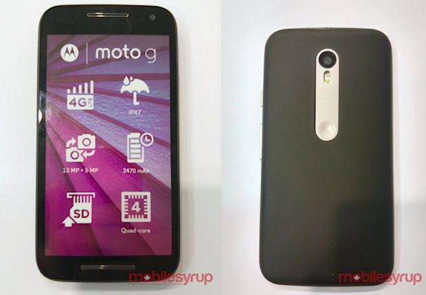 Moto G 3rd Gen Dummy Unit