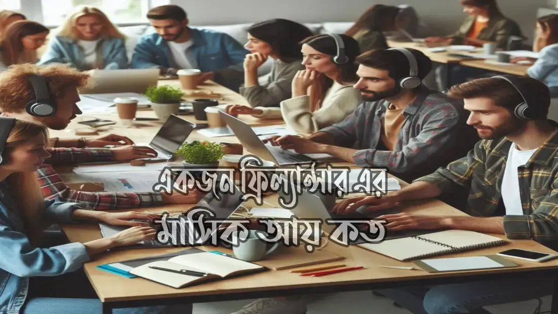 একজন ফ্রিল্যান্সার এর মাসিক আয় কত