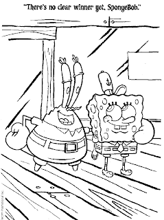 spongebob coloring