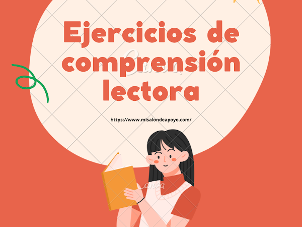 Ejercicios de comprensión lectora