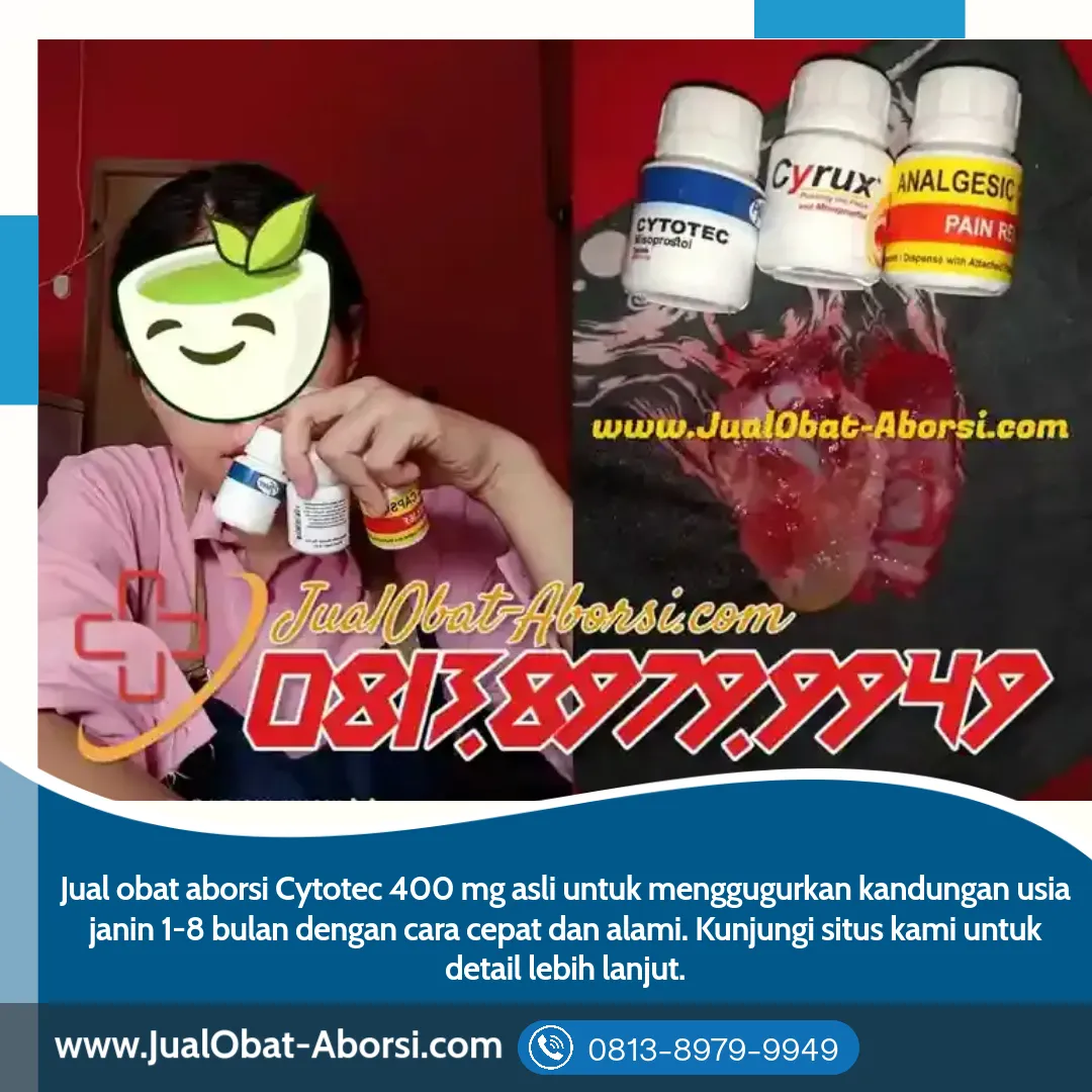 Pelajari lebih lanjut tentang Cytotec 400 mg, manfaatnya, dosis yang dianjurkan, serta efek samping yang mungkin timbul untuk menjaga kesehatan Anda.