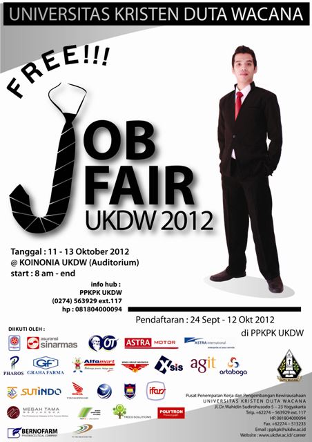 Job Fair Yogyakarta Oktober 2012 dari UKDW