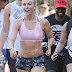 Julianne Hough Fit Abs And Booty On A Hike