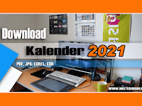 Download Kalender 2022 PDF, JPG, COREL, CDR Gratis