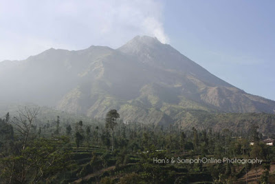 Foto Gunung Merapi dari Selo