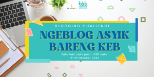 ngeblog asyik bareng KEB