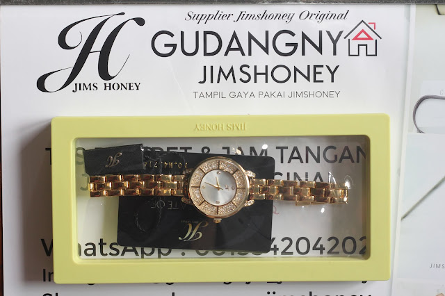 Real Pict Jam Tangan Jims Honey Timepiece 8480