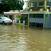 Lluvias provocan inundaciones en calles de Mao