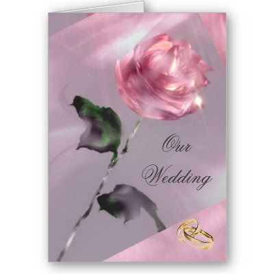 As examples of wedding invitations above 