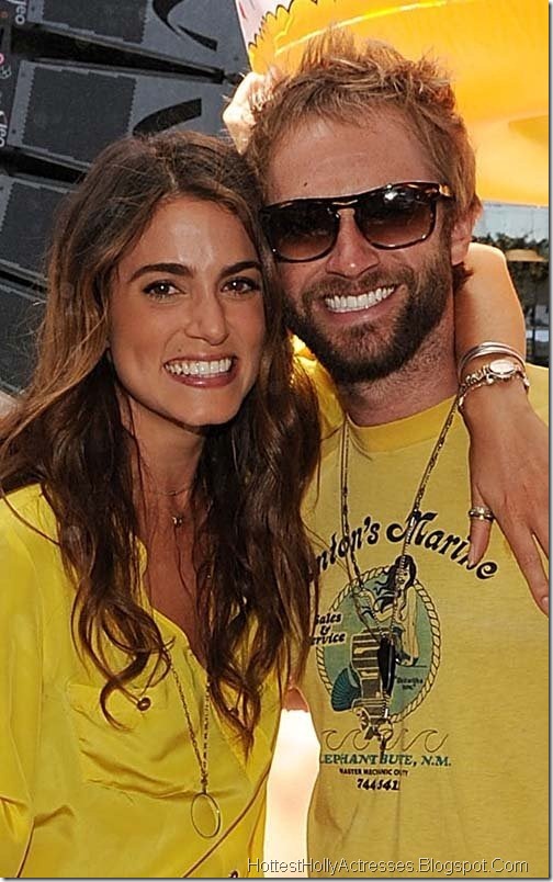 Nikki Reed Hot Pics in Yellow Dress 1