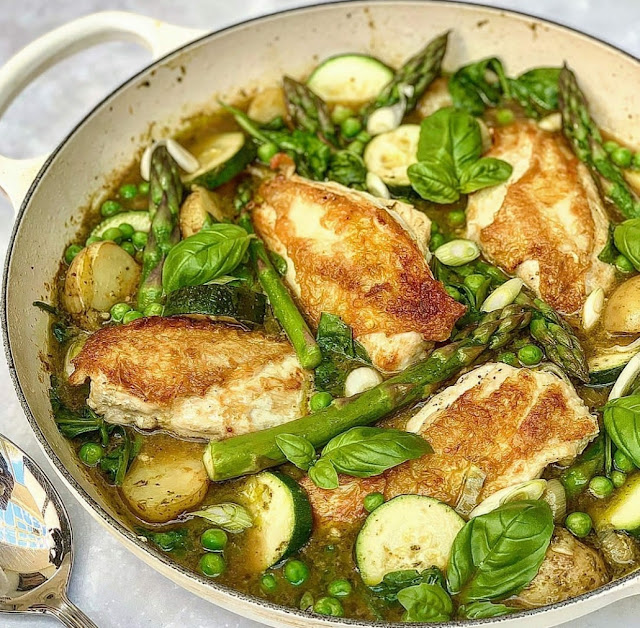 One Pan Summer Chicken