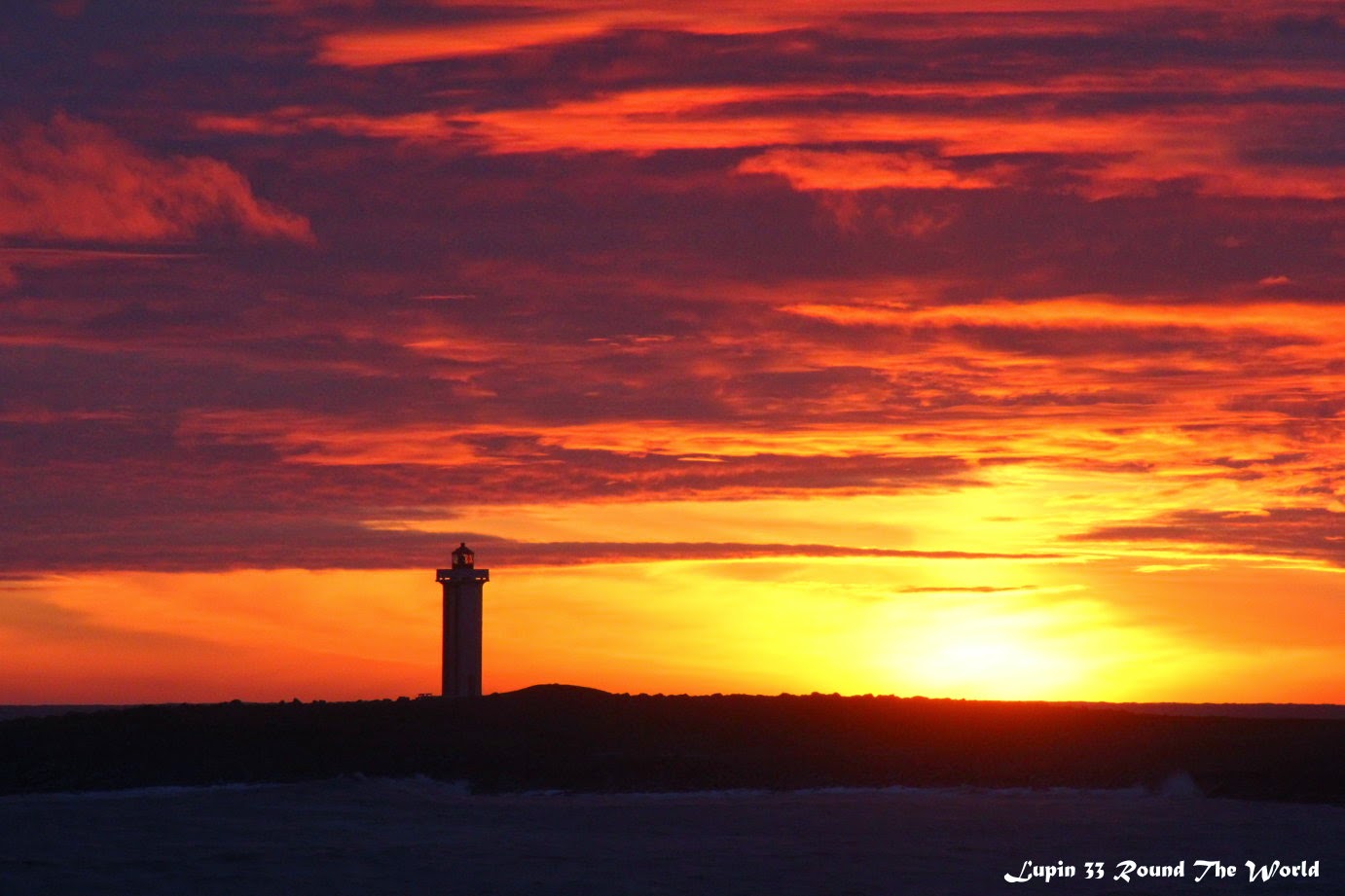 冰島自助旅行遊記照片Day6火紅的夕陽