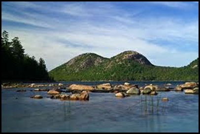 Bubbles from Jordan Pond