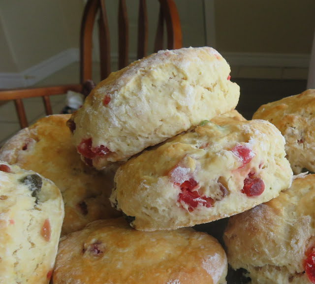 Cherry & Vanilla Scones