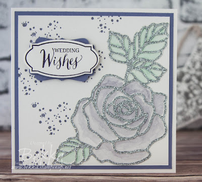 Roses Wedding Wishes Card