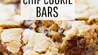 CONGO BARS (CHOCOLATE CHIP COOKIE BARS)