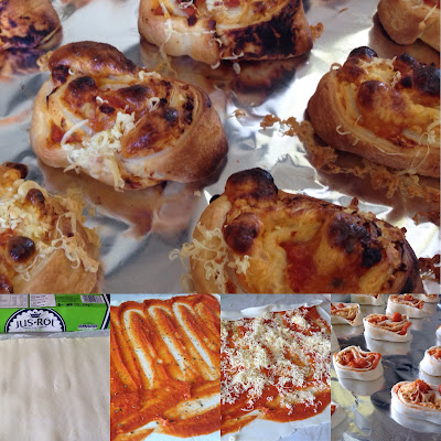 Puff Pastry Pizza Pinwheels - a dairy free, baby led weaning recipe