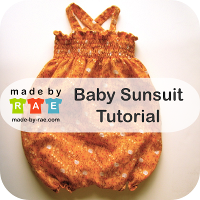 Baby Suit on Baby Sunsuit Tutorial