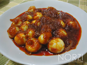 NORZI FOODILICIOUS HOUSE: RESEPI : SAMBAL TELUR PUYUH