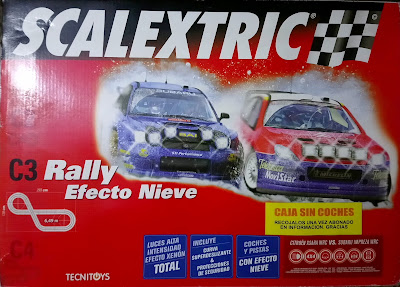 Circuitos: Scalextric C3 Rally Efecto Nieve 1000 Lagos Tecnitoys