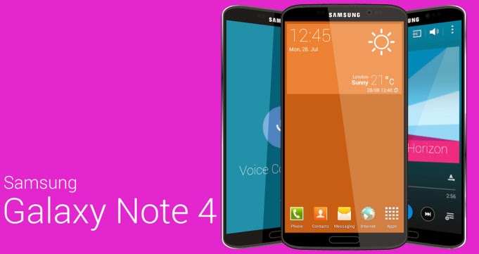 2014 Samsung Galaxy Note 4, Samsung Galaxy Note 4