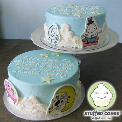 Site Blogspot  Baby Shower Cakes on Stuffed Cakes  Nursery Rhymes Baby Shower Cakes