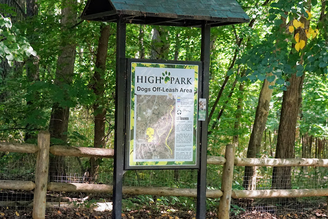 Sign for High Park Toronto