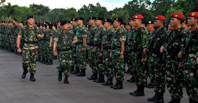  Motif  Lama Loreng  Seragam TNI AD Pakaian dinas lapangan 