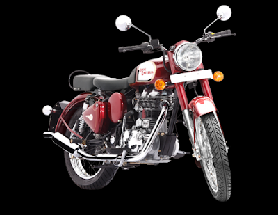  Royal Enfield Classic 350 front view Red