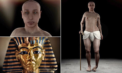 La verdadera cara de Tutankamón