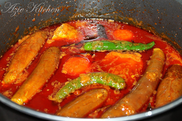 Kari Ikan Tenggiri Mamak Style - Azie Kitchen