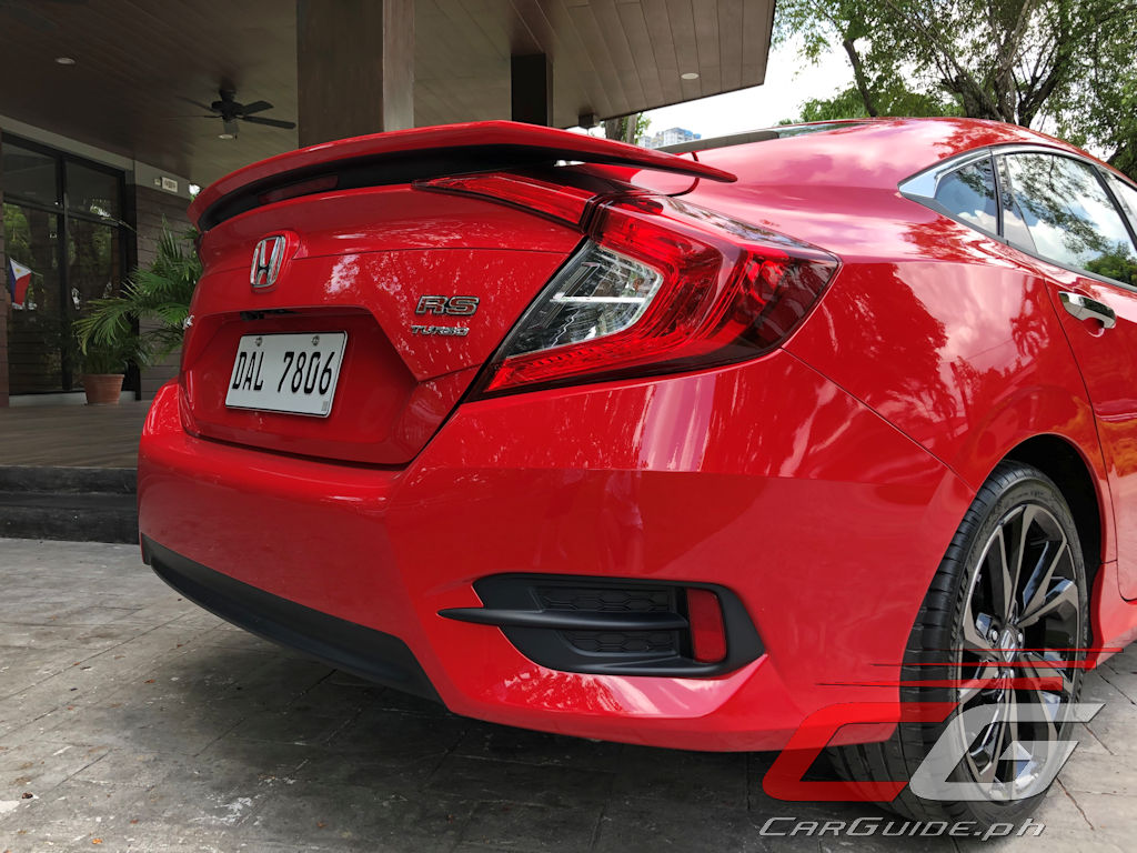Review 19 Honda Civic Rs Turbo Carguide Ph Philippine Car News Car Reviews Car Prices